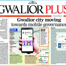 10.03.2019''Gwalior City Moving Towards Mobile Governance''Times Of India''