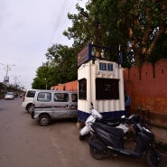 NCC Boundary wall - Railway Station -Smart City Parking