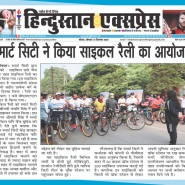 21-09-2020 ''Cycles 4 Change - Cycle Rally'' Hindustan Express